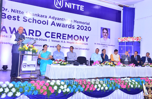 Nitte Shankara Adyanthaya Memorial Best School Award